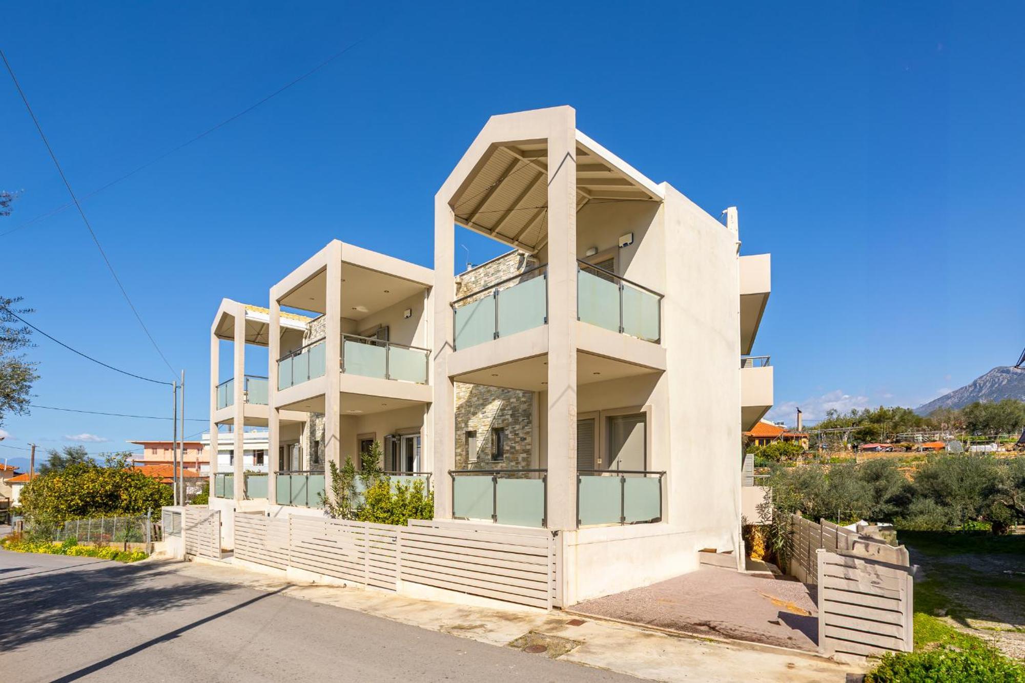 Avia Blue Maisonettes - Messinia Gulf Retreat Εξωτερικό φωτογραφία